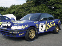 【スバルWRC歴代　写真蔵】1993レガシィRS　ニュージーランド・ラリー車 画像