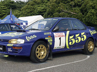 【スバルWRC歴代　写真蔵】1996インプレッサ555　サンレモ・ラリー車 画像