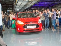 フォードの小型MPV、B-MAX…ルーマニアで生産開始 画像