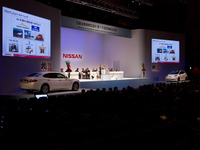 日産ゴーン社長「就任以来、ダットサンが復活する時が来ると信じていた」 画像