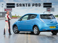 【グッドウッド12】日産リーフ、ギネス記録に挑戦へ…ドライバーのコメント 画像