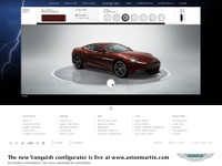 【アストンマーチン ヴァンキッシュ 発表】公式サイトにアクセス集中 画像