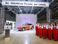 ポルシェ、ドイツ ライプツィヒ工場が累計生産50万台達成 画像