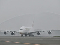 エミレーツ航空、ドバイ-成田線でエアバスA380の運航を開始  画像