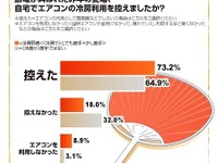 今夏の冷房節電と健康管理「両立に自信ない」3割 画像