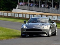 【グッドウッド12】アストンマーチン ヴァンキッシュ、ヒルクライムで初走行 画像