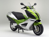 ホンダ、燃料電池二輪車を開発 画像