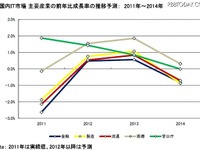 国内産業分野別IT支出、景気浮揚で前年比成長率1.1% 画像