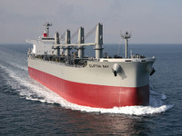 川崎重工、坂出工場で58型ばら積運搬船を引き渡し 画像