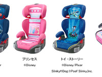 アップリカ、ディズニーデザインのジュニアシートを発売 画像