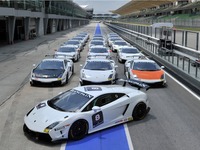 ワンメイクレース専用のランボルギーニ ガヤルド、その実力は 画像