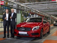 メルセデスベンツ Aクラス 新型、ドイツで生産開始 画像