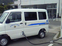 葬儀会社が ミニキャブ MiEV を導入、深夜の騒音防止 画像