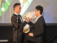 アウディのルマン優勝報告レセプションに中嶋一貴選手が登場 画像