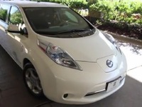 日産 リーフに世界初のEVリムジン、米国で運行開始［動画］ 画像