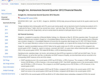 Googleの第2四半期決算発表、過去最高の売上 画像