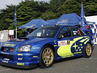 【スバルWRC歴代　写真蔵】2003インプレッサWRカー　04モンテカルロ車 画像