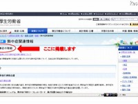 熱中症患者発生数を公表…厚労省 画像