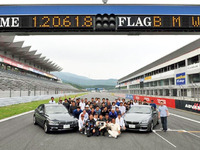 BMWのポテンシャル、富士スピードウェイ本コースで確認…9月28日 画像