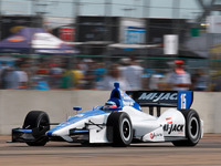 【INDYCAR】佐藤琢磨が自己ベストの2位表彰台…11戦エドモントン 画像