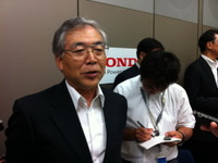 ホンダ岩村副社長、四輪車販売計画は「かなりチャレンジング」 画像