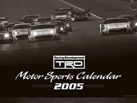 365日モータースポーツの迫力を…TRDカレンダー 画像
