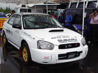 【スバルWRC】SUBARU Drive Day…その2 '05年はスペックＣで参戦。頑張れ、新井！ 画像
