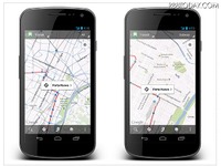 Googleマップ、公共交通機関の時刻表に対応 画像