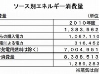 国内製造業のエネルギー消費実態、自家発電は3.8%…富士経済調べ 画像