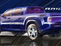 【デトロイトモーターショー05】三菱のピックアップ、レイダー 画像