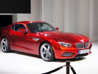 【モスクワモーターショー12】BMW、夜のパーティで ザガート クーペをこっそり 画像