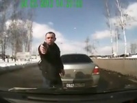 ロシアの交通トラブル、身が凍りつく瞬間［動画］ 画像