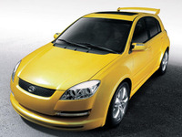 【パリモーターショー04】黄色の弾丸、キア スポーツコンセプト 画像