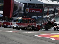 【F1 ベルギーGP】ロマン・グロージャン1戦出場禁止…18年ぶり処分 画像