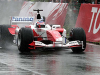 【トヨタF1】雨の臨海副都心に、F1サウンドが響いた 画像