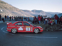 【三菱WRCヒストリー】2000年、WRカー勢の猛攻の中5位 画像