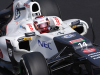 【F1 イタリアGP】可夢偉、チームメイトへの祝福コメントも悔しさにじむ 画像