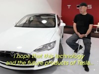 テスラのEV、モデルS …モンスター田嶋が試乗［動画］ 画像