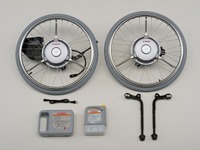 【福祉機器展12】ヤマハ、車いす用電動アシストユニットをフルモデルチェンジ 画像
