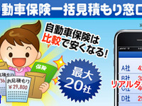 SBI、自動車保険一括見積もり請求サービスをドコモ dメニューに掲載開始  画像