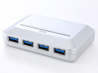4ポートに増設可能なUSB3.0ハブ 画像