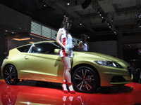 【ジャカルタモーターショー12】ホンダ、新世代 CR-Z 世界初公開…リチウムイオン電池搭載 画像