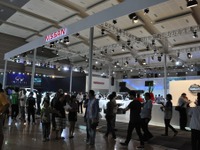 【ジャカルタモーターショー12】新型ミニバン投入でシェア拡大狙う…日産ブース［詳細画像］ 画像