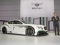 【パリモーターショー12】ベントレー、コンチネンタルGT3コンセプトを世界初公開 …2013年レース復帰へ 画像