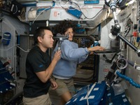 星出宇宙飛行士と自宅で会話、THE SPACE HANGOUT 10月24日 画像