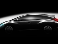 【パリモーターショー12】ホンダ シビック、欧州でワゴン追加へ…2013年にコンセプトカー発表 画像