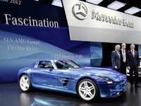 【パリモーターショー12】メルセデス SLS AMG にスーパーEV…価格は4000万円超 画像