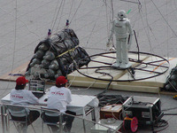 【ITS世界会議名古屋】本当に空を飛んだパートナーロボット 画像