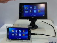 【CEATEC 12】クラリオン、Androidに対応した「Smart Access」を参考出品  画像