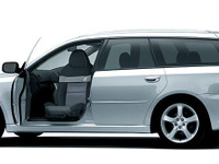 【東京モーターショー04】レガシィ トランスケアは標準シート 画像